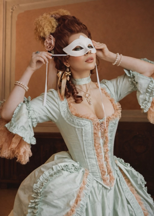 Crème de Menthe Gown