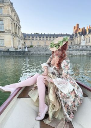 Pastel Tapestry Gown